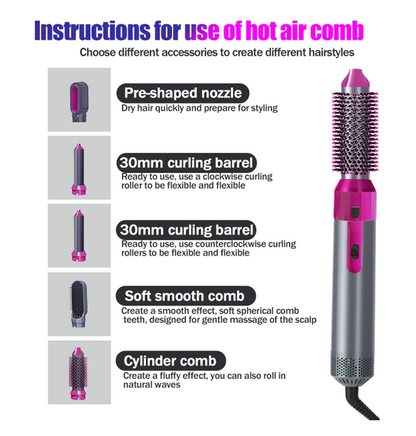 5-in-1 Ceramic Air Wrap Hair Styler